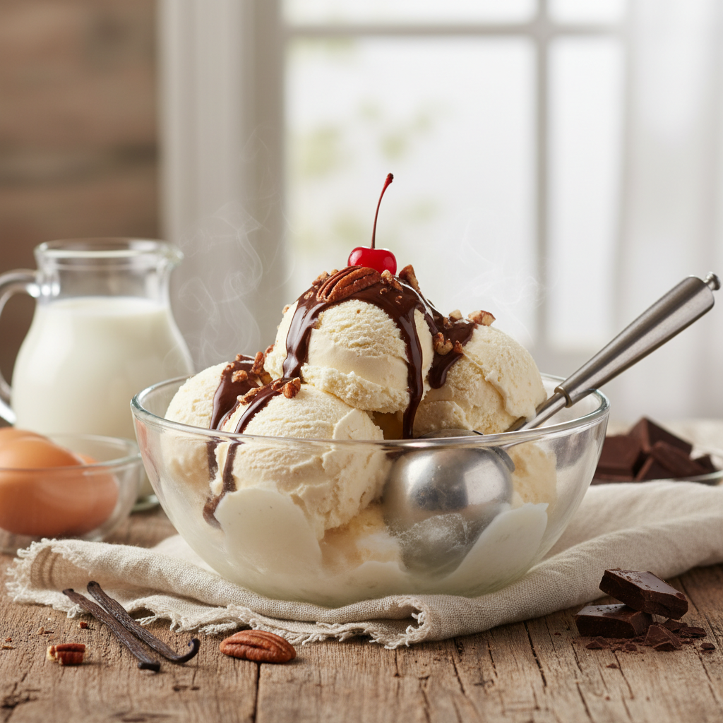 Classic American Ice Cream Recipe: Easy Homemade Delight