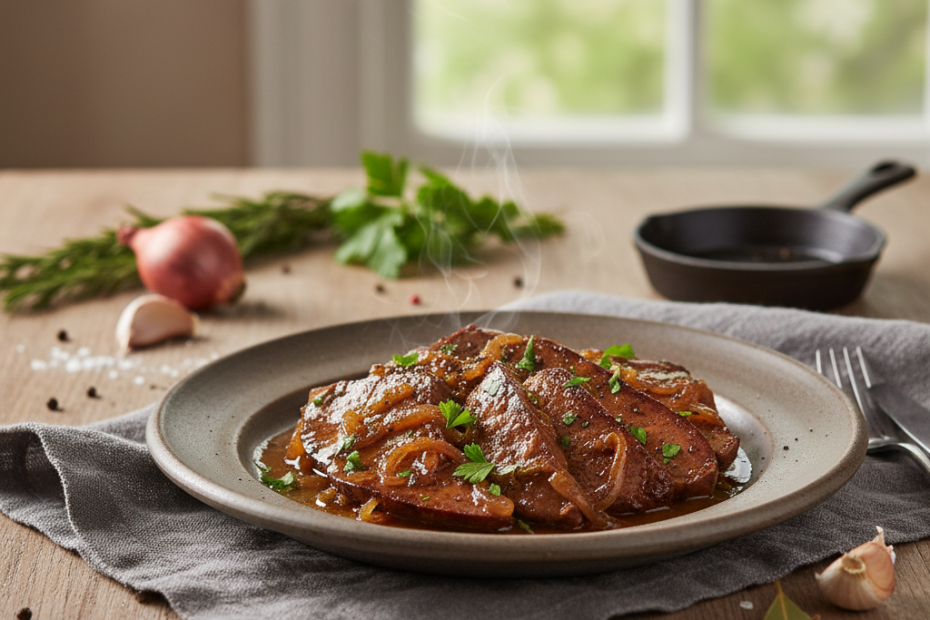 Appetizing Liver Recipe: Easy & Quick Dinner