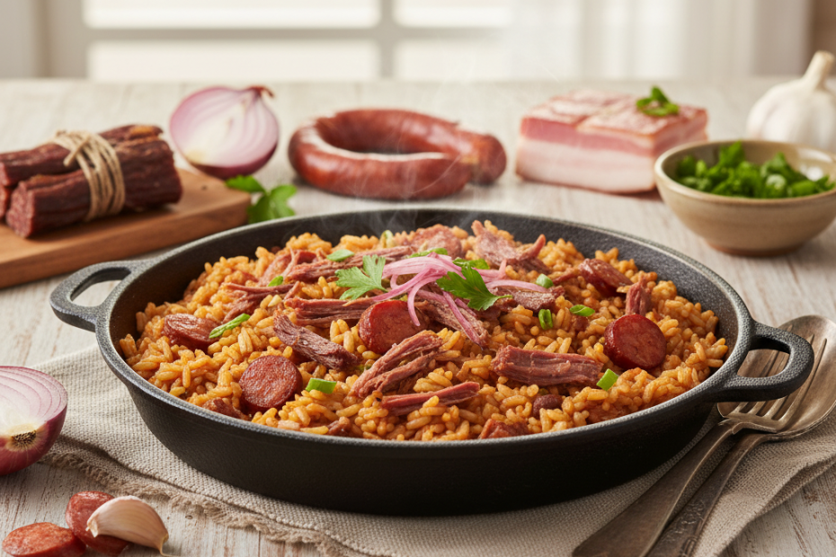 Authentic Arroz à Carreteiro Recipe: A Taste of Southern Brazil
