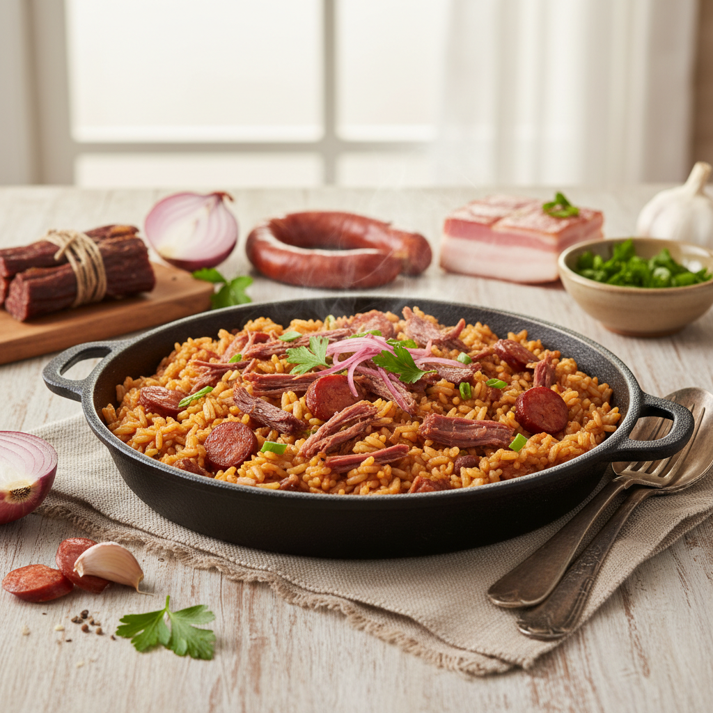 Authentic Arroz à Carreteiro Recipe: A Taste of Southern Brazil