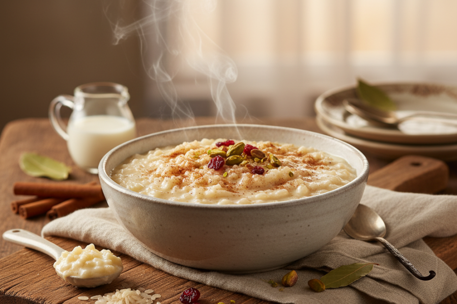 Wonderful Sweet Rice Pudding Recipe | Easy & Creamy Dessert