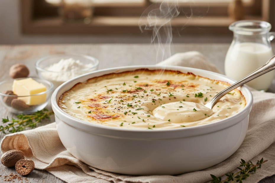 Creamy Homemade Béchamel Sauce Recipe | Easy & Quick