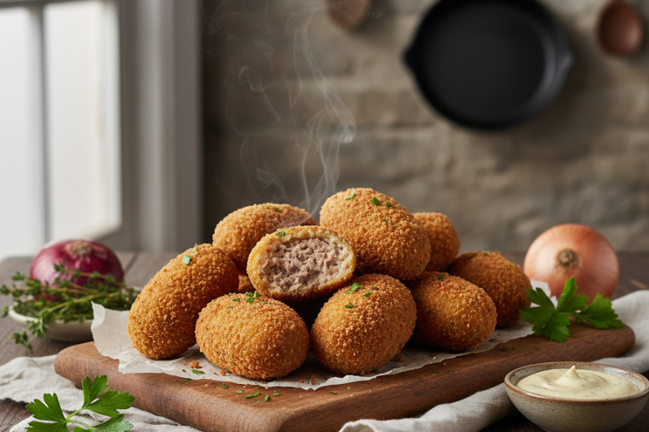 Irresistible Homemade Beef Croquettes: Easy & Delicious Recipe