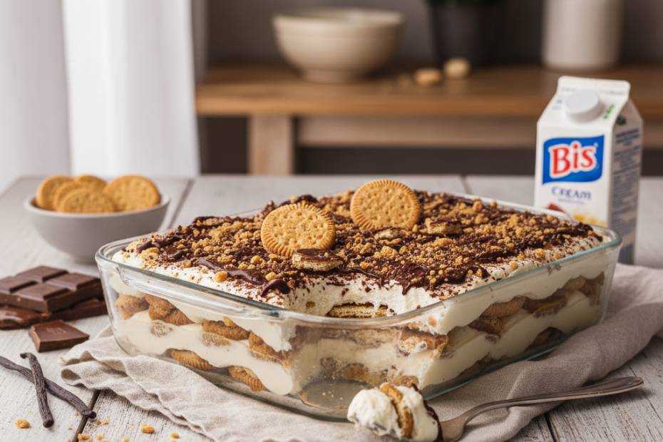 Easy Bis Cookie Pavê Recipe: A Delicious & Quick Dessert