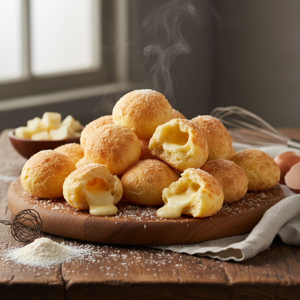 Easy Blender Pão de Queijo Recipe | Quick & Delicious Brazilian Cheese Bread