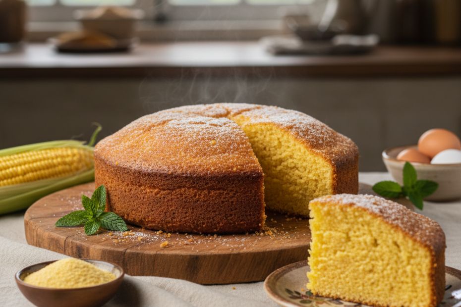 Delicious Cornmeal Cake (Bolo de Fubá) Recipe – Easy & Traditional