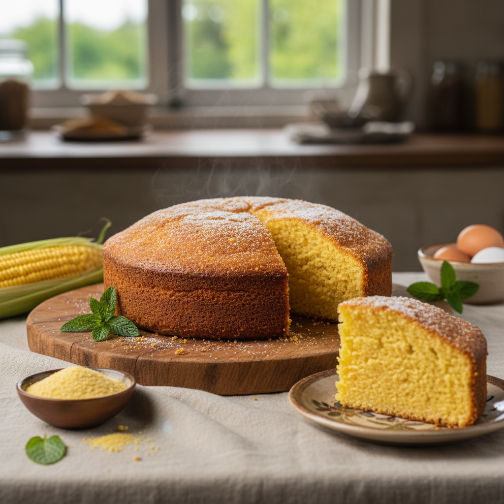 Delicious Cornmeal Cake (Bolo de Fubá) Recipe – Easy & Traditional