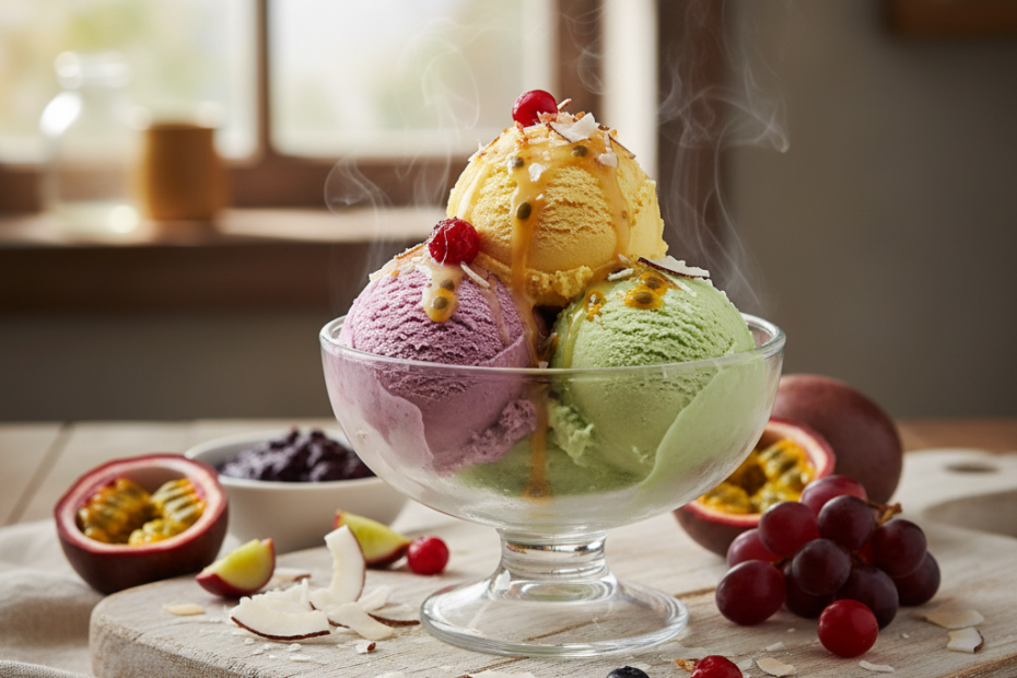 Delicious Brazilian Ice Cream Recipes: Easy Homemade Flavors