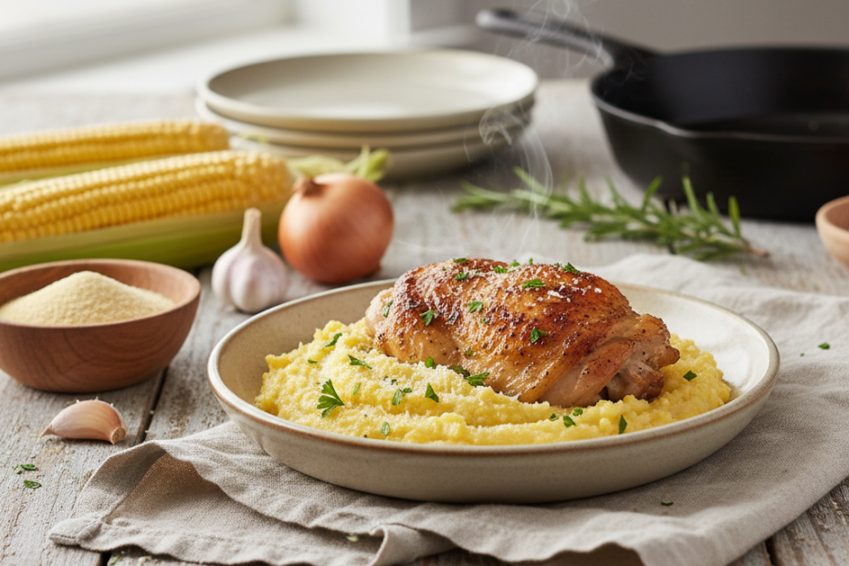 Chicken with Polenta Flour: Easy & Delicious Recipe