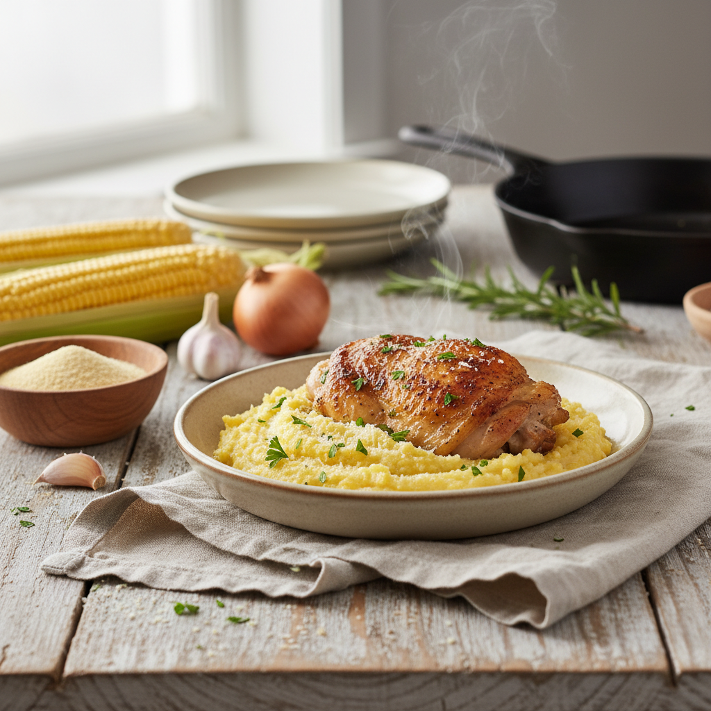 Chicken with Polenta Flour: Easy & Delicious Recipe