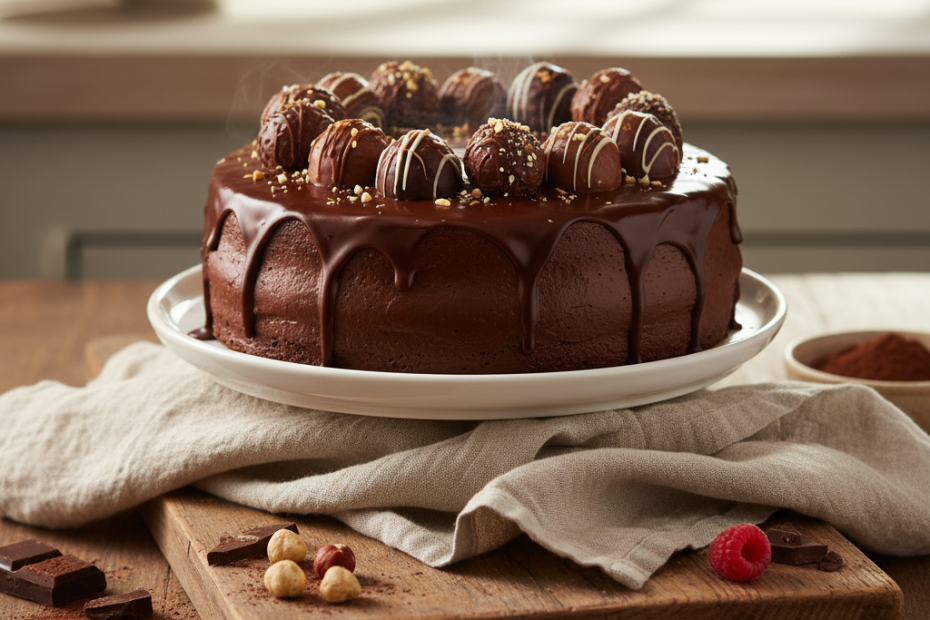 Easy Chocolate Bonbon Cake Recipe | Delicious & Simple