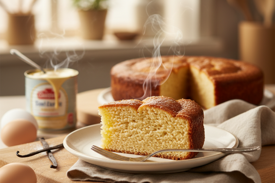 Easy Condensed Milk Cake Recipe | Classic & Delicious