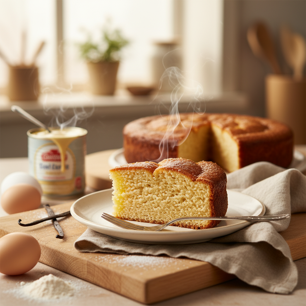 Easy Condensed Milk Cake Recipe | Classic & Delicious