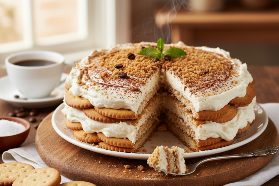 Easy Cream Wafer Cake Recipe: A Classic Portuguese Dessert