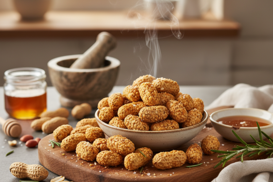 Easy Homemade Crunchy Peanuts Recipe | Quick & Delicious Snack