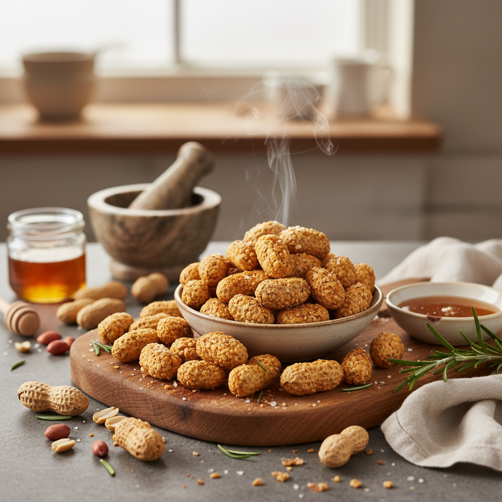 Easy Homemade Crunchy Peanuts Recipe | Quick & Delicious Snack