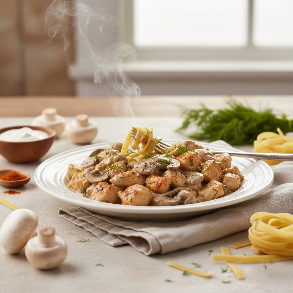 Dani’s Chicken Stroganoff Recipe: Easy & Creamy Family Favorite