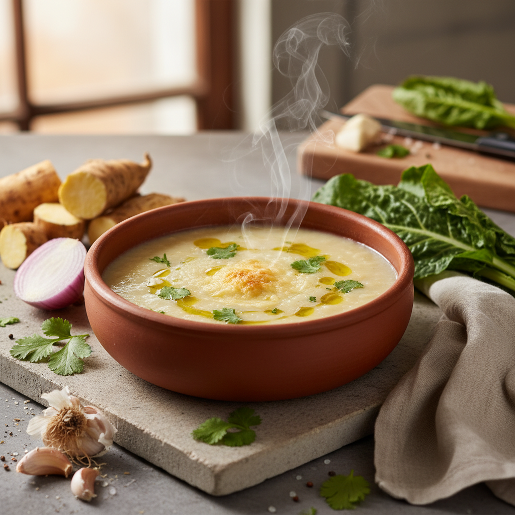 Dona Izaura’s Authentic Cassava Soup Recipe | Creamy & Comforting