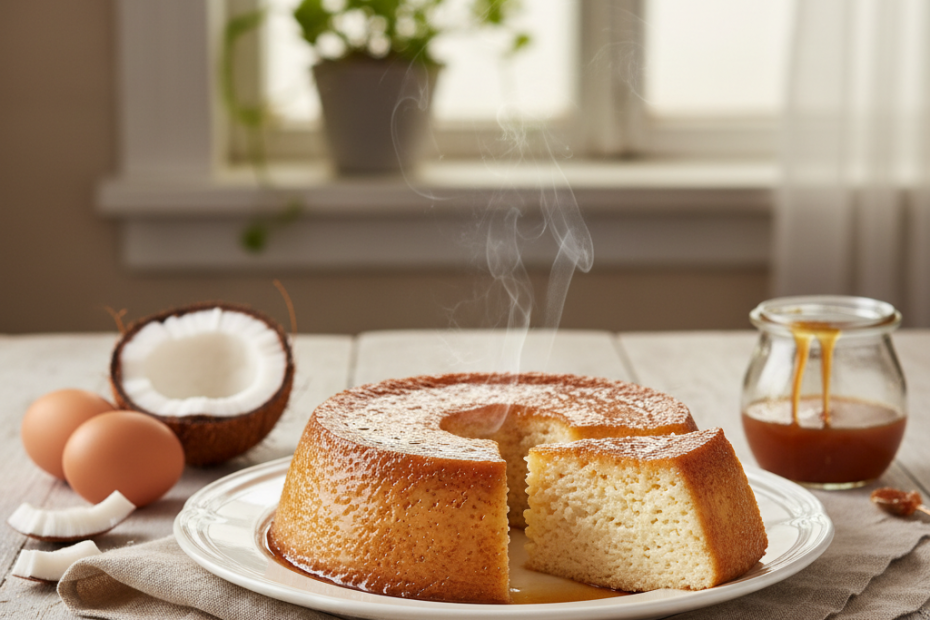 Easy Coconut Flan (Manjar de Coco) Recipe – Classic Brazilian Dessert