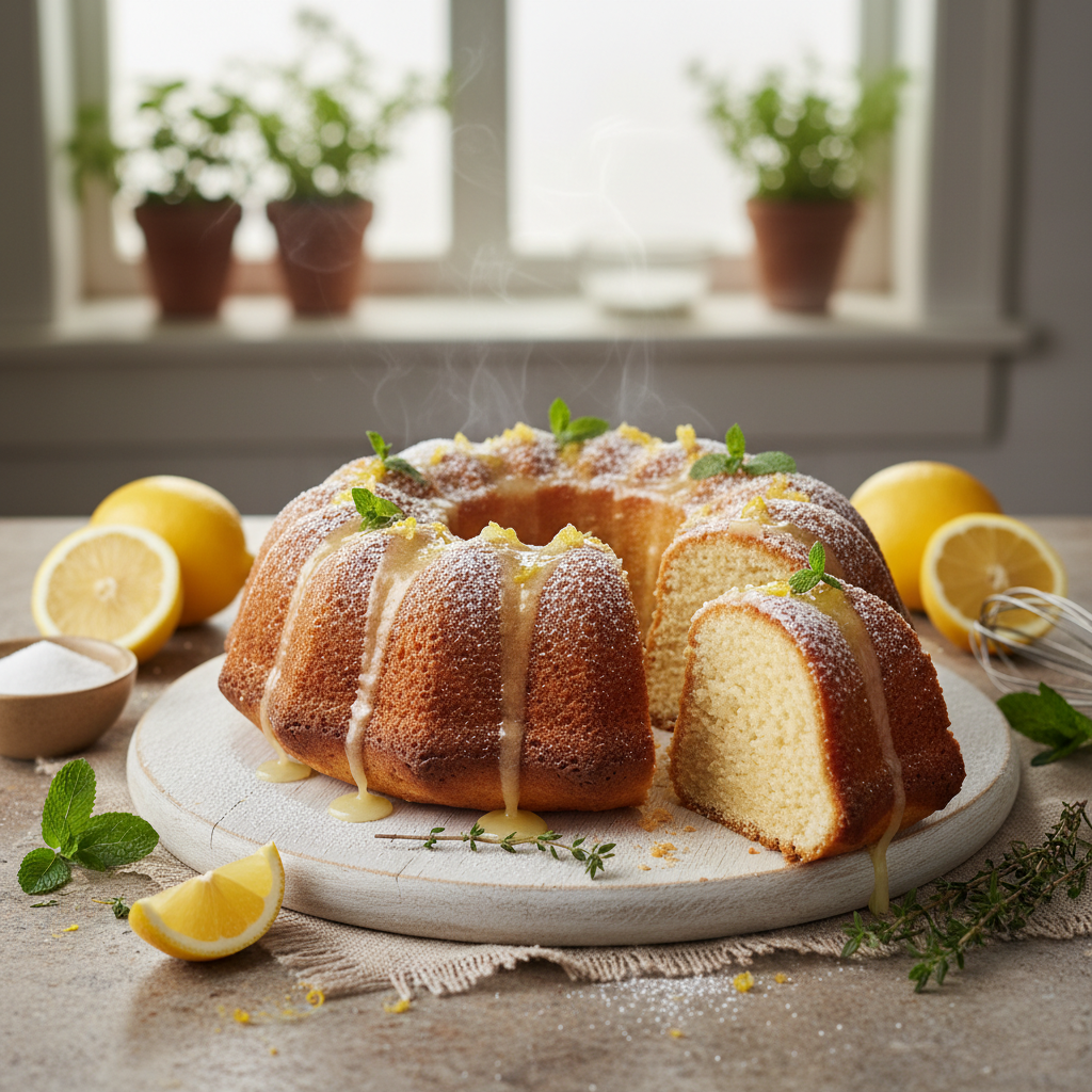 Easy & Fluffy Lemon Cake Recipe | Perfect Citrus Dessert