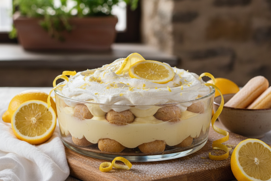 Easy Lemon Pavê Recipe: A Refreshing Brazilian Dessert