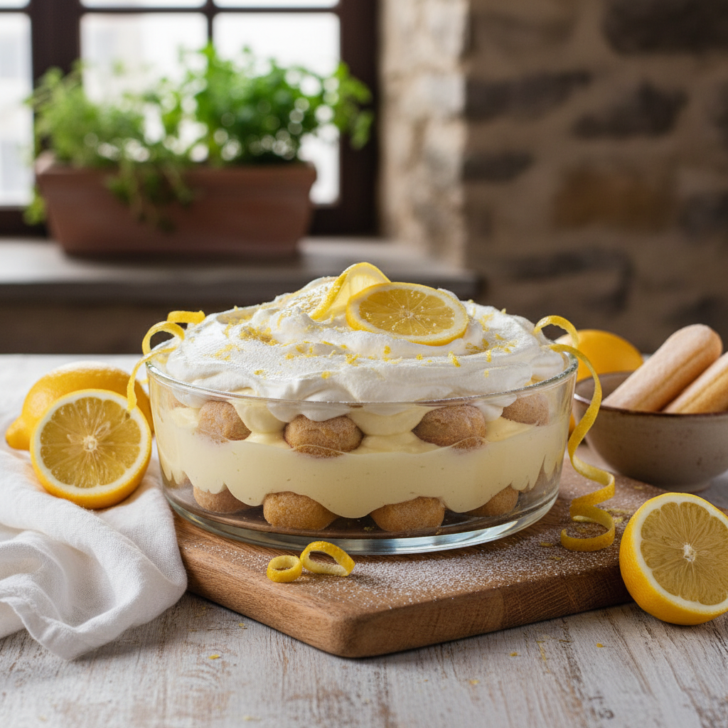 Easy Lemon Pavê Recipe: A Refreshing Brazilian Dessert