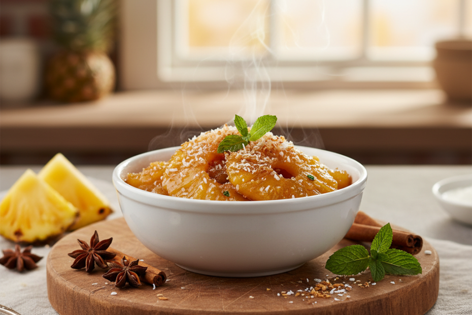 Easy Homemade Pineapple Sweet: A Tropical Delight Recipe