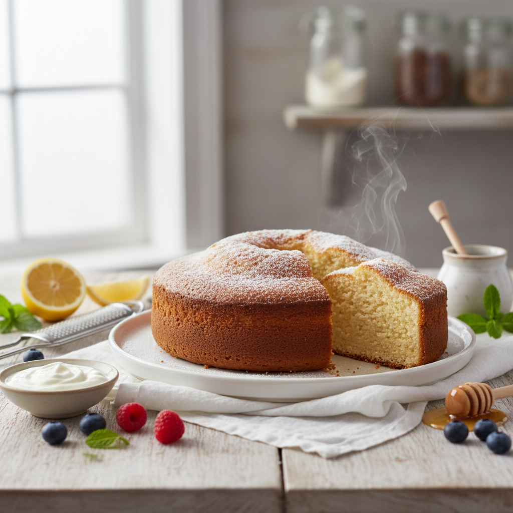 Easy Yogurt Cake Recipe: Fluffy, Delicious & Quick to Make