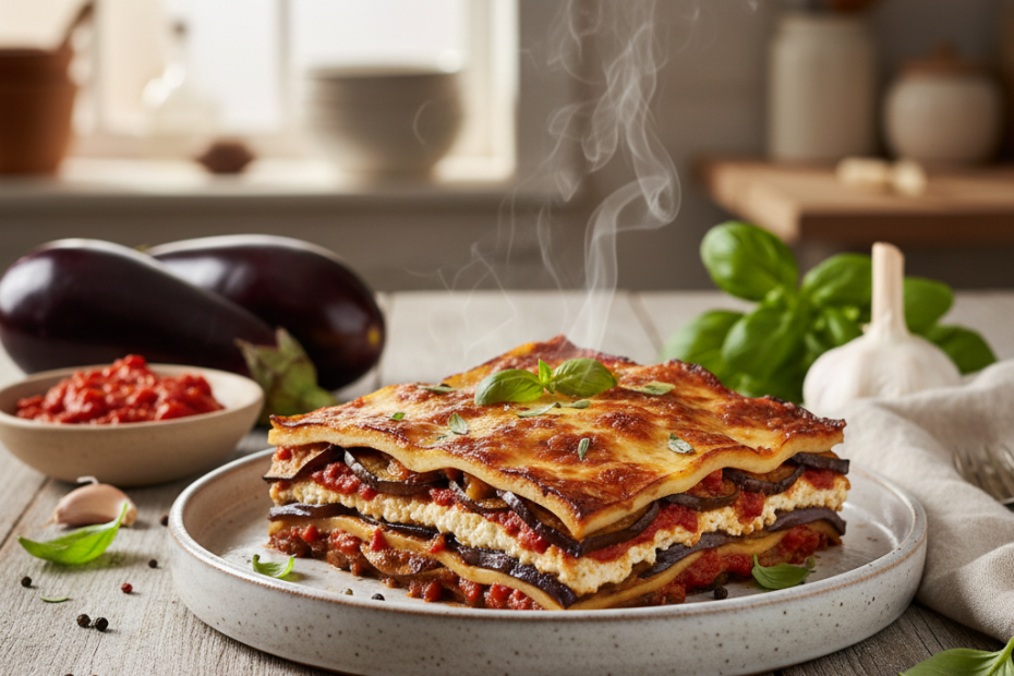 Easy Eggplant Lasagna Recipe: Healthy & Delicious Family Dinner