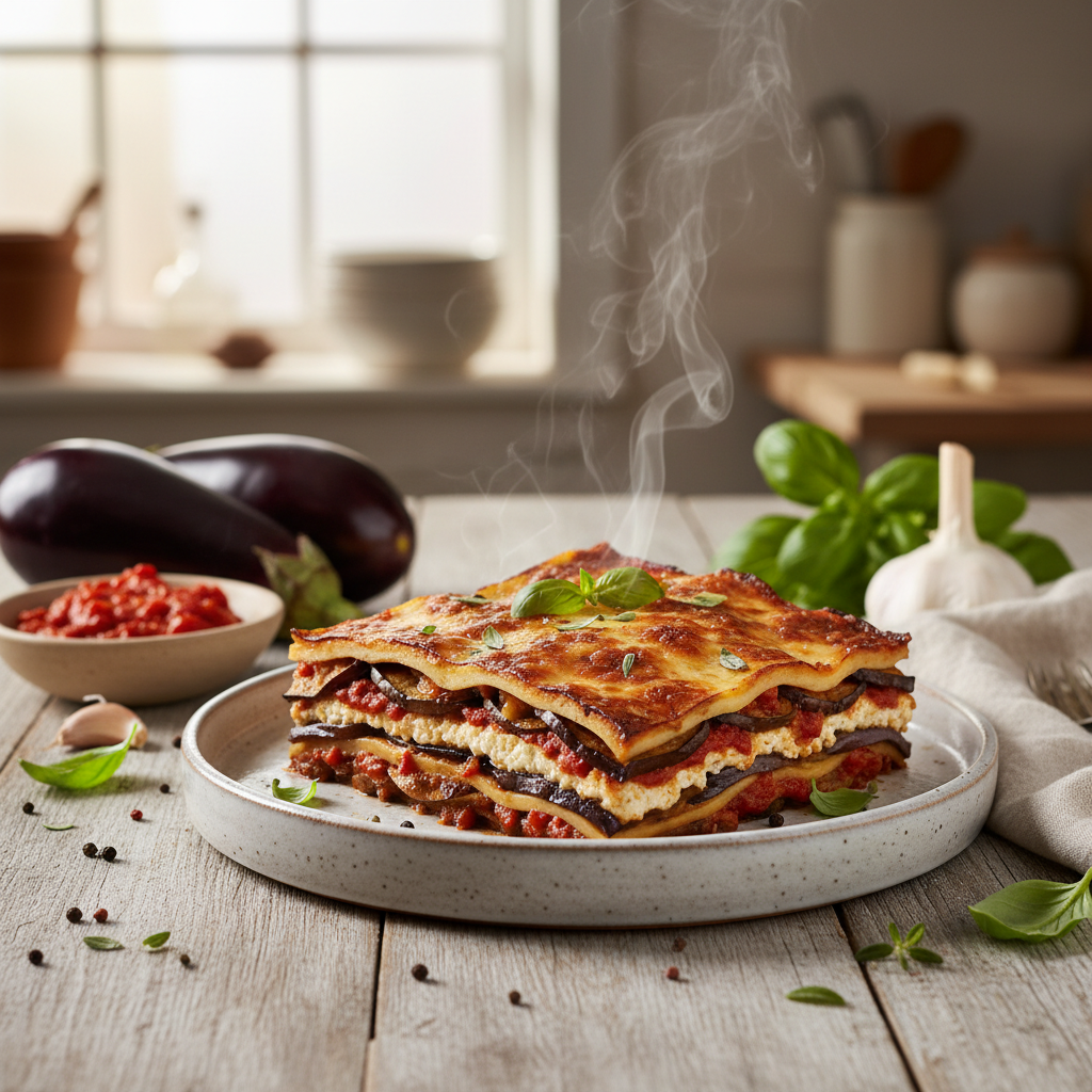 Easy Eggplant Lasagna Recipe: Healthy & Delicious Family Dinner