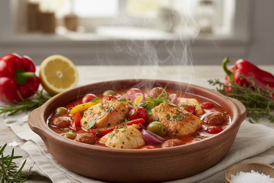 Delicious Fish Stew in Red Sauce: Easy & Flavorful Recipe