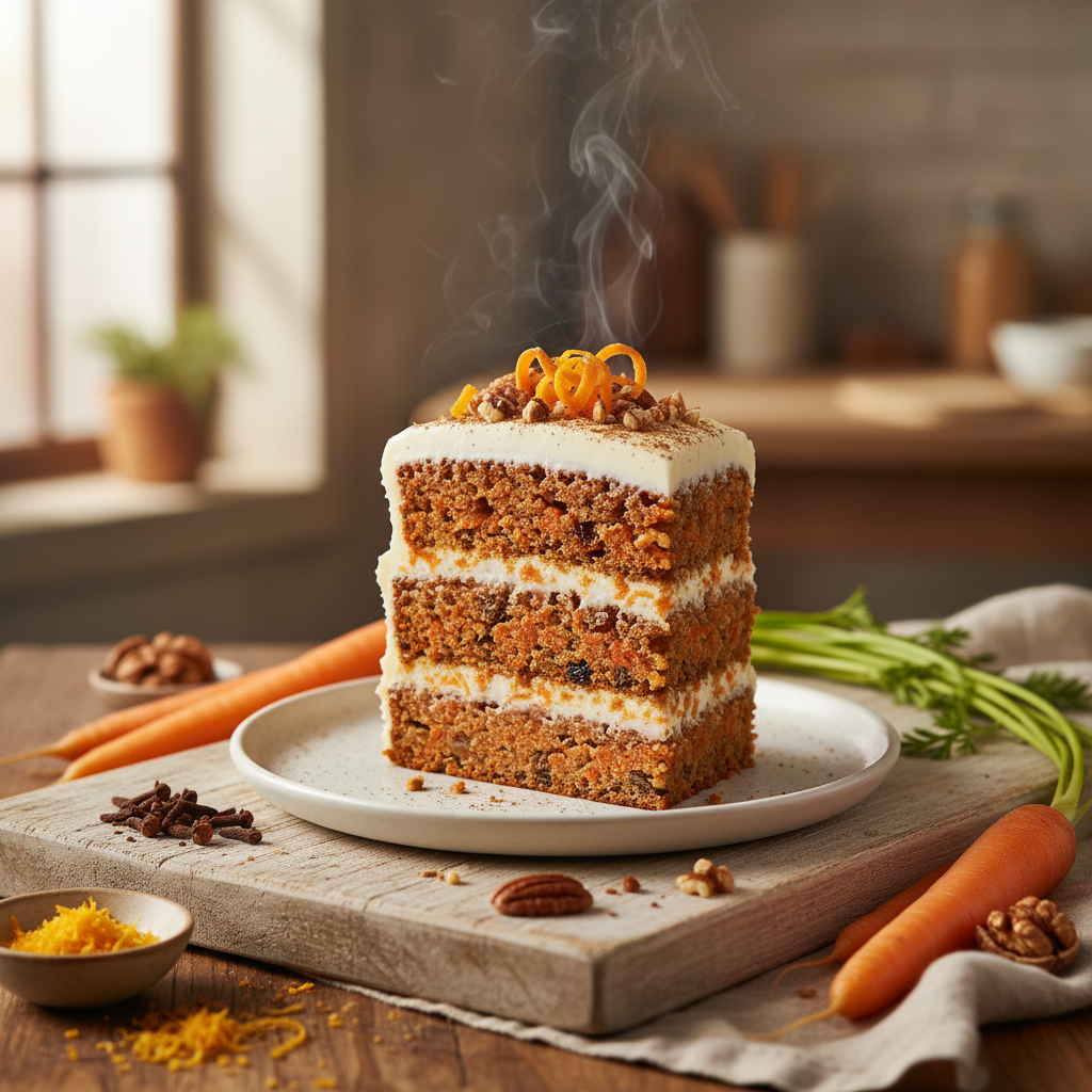 Gourmet Carrot Cake Recipe: Easy & Delicious