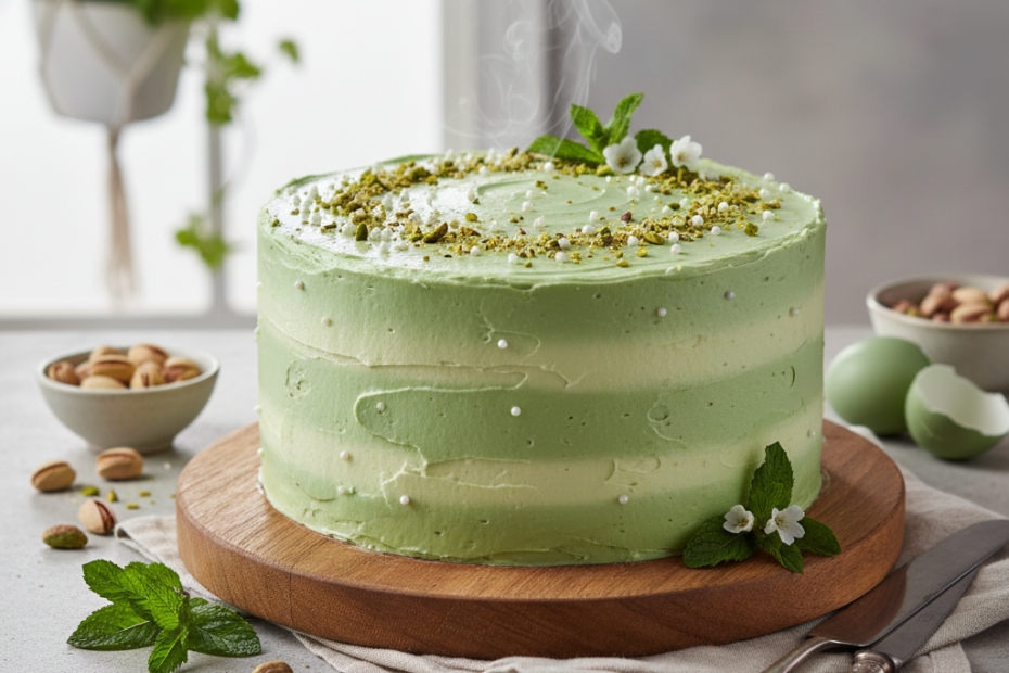 Delicious Green Cake Recipe: Easy & Vibrant Dessert
