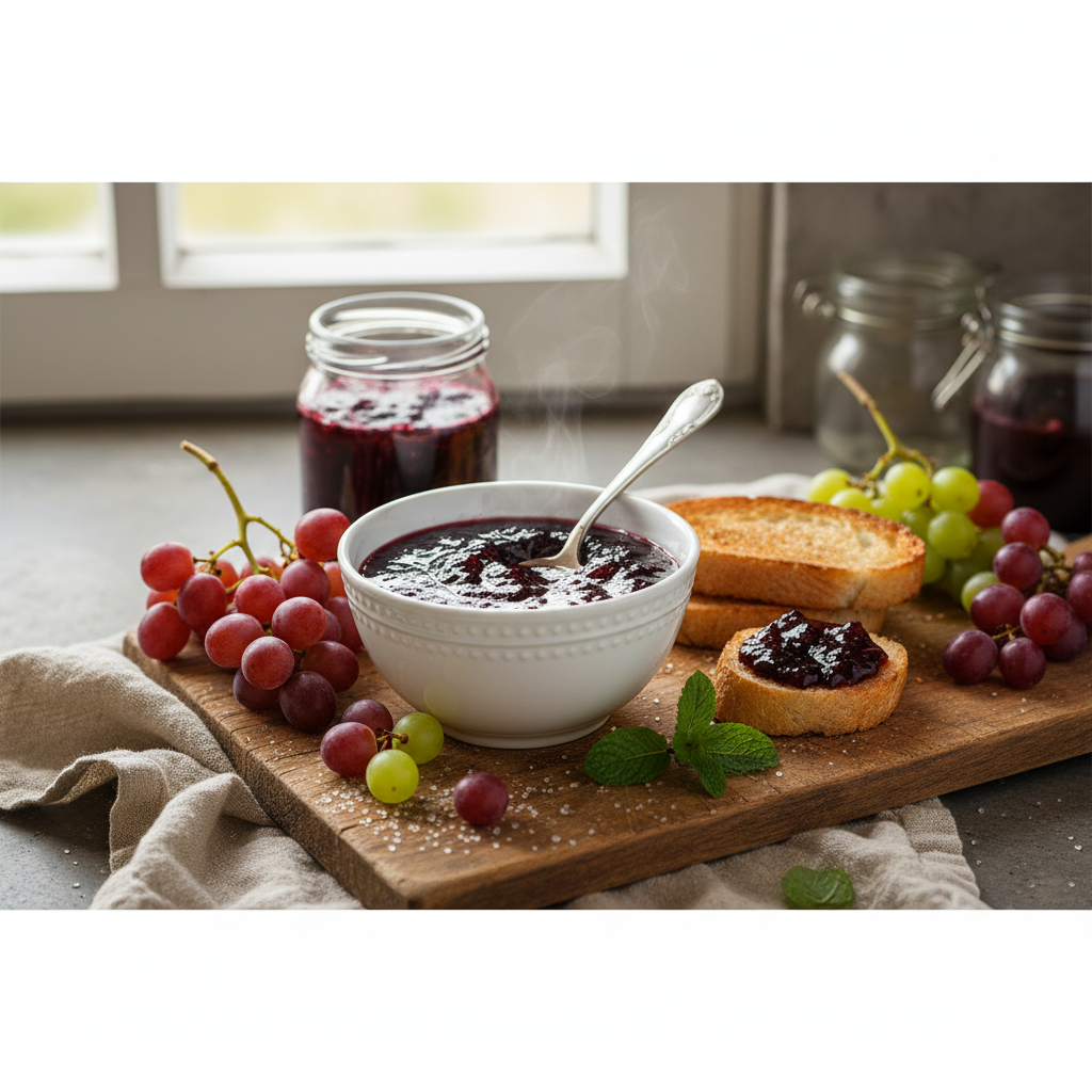 Homemade Grape Jam Recipe: Easy & Delicious