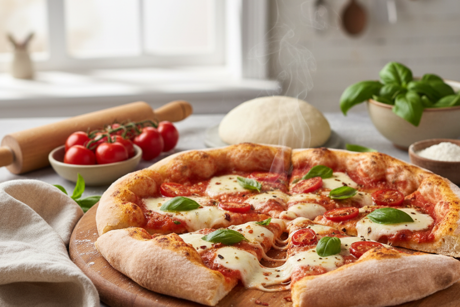 Homemade Pizza Dough Recipe: Easy & Delicious