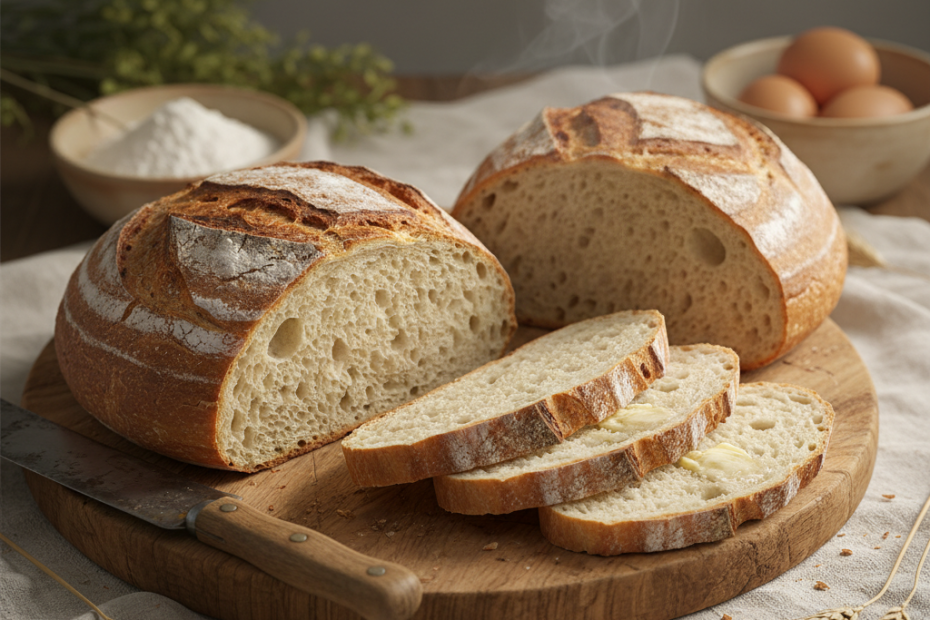 Loafbreadrecipefortwolargeloaves