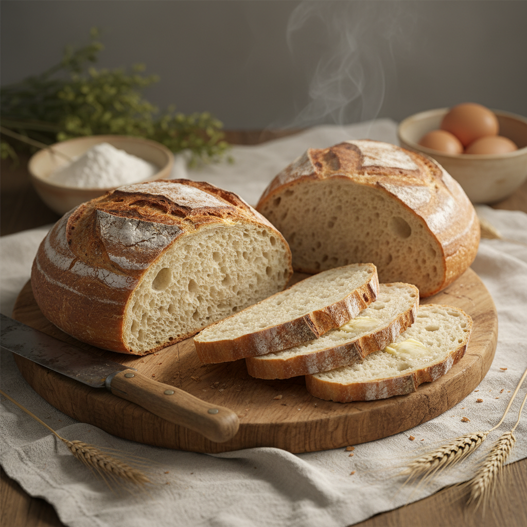 Loafbreadrecipefortwolargeloaves