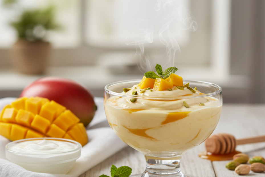 Easy Mango Yogurt Mousse Recipe: Light & Refreshing Dessert