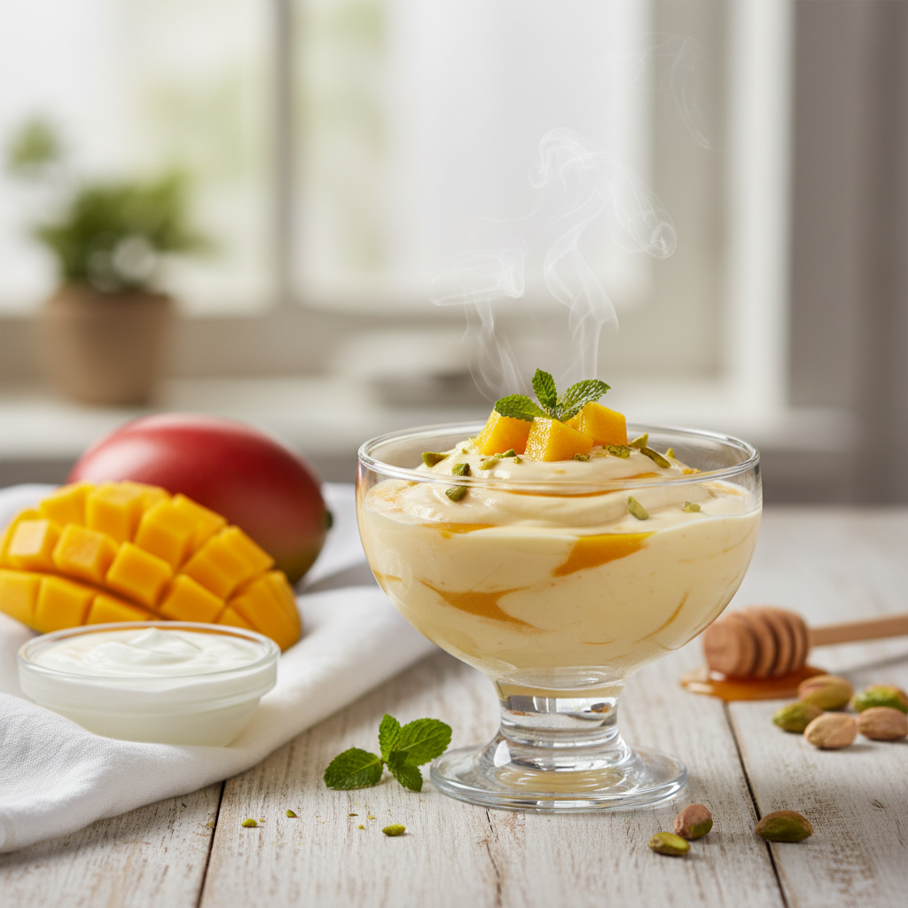 Easy Mango Yogurt Mousse Recipe: Light & Refreshing Dessert