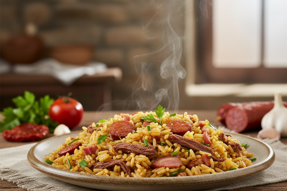 Moist Carreteiro Recipe: A Flavorful Brazilian Rice Dish