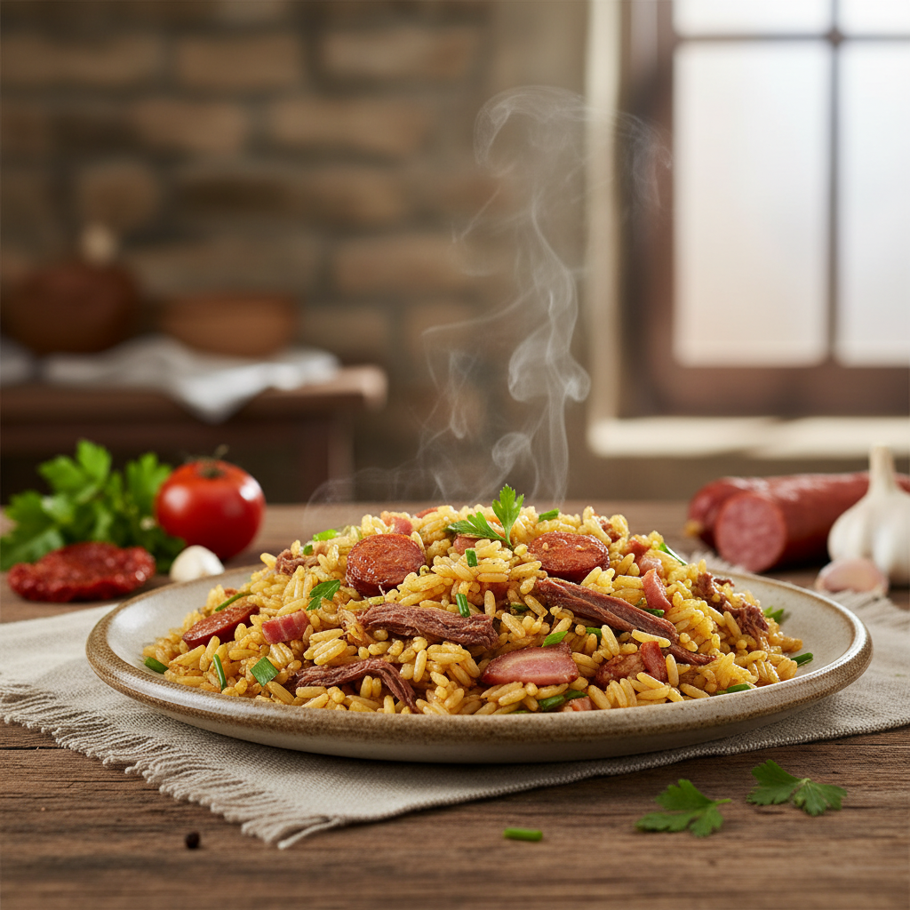 Moist Carreteiro Recipe: A Flavorful Brazilian Rice Dish