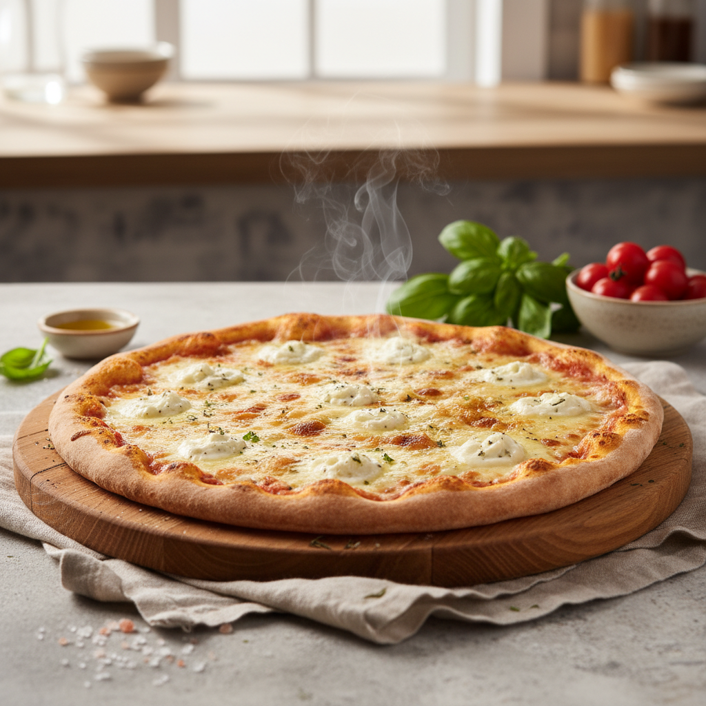 Easy Mozzarella & Catupiry Pizza Recipe – Lane’s Delicious Pizza
