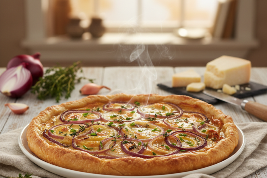 Delicious Onion Tart Recipe: Easy & Flavorful