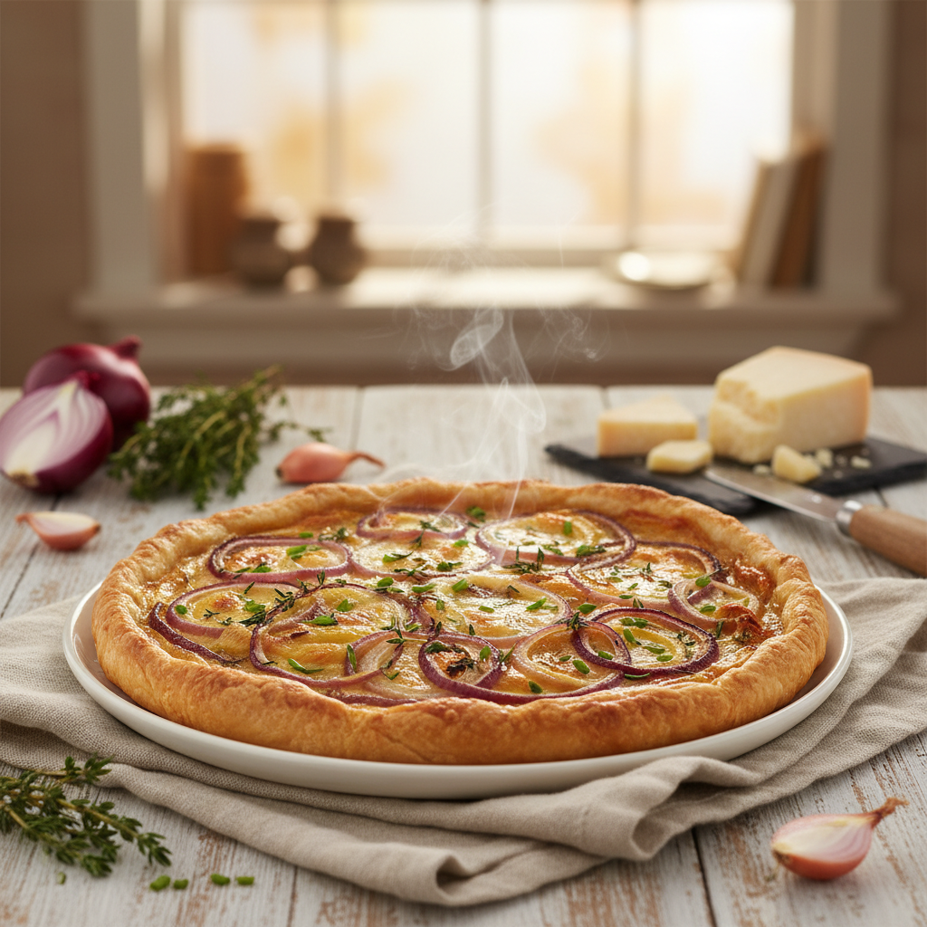 Delicious Onion Tart Recipe: Easy & Flavorful
