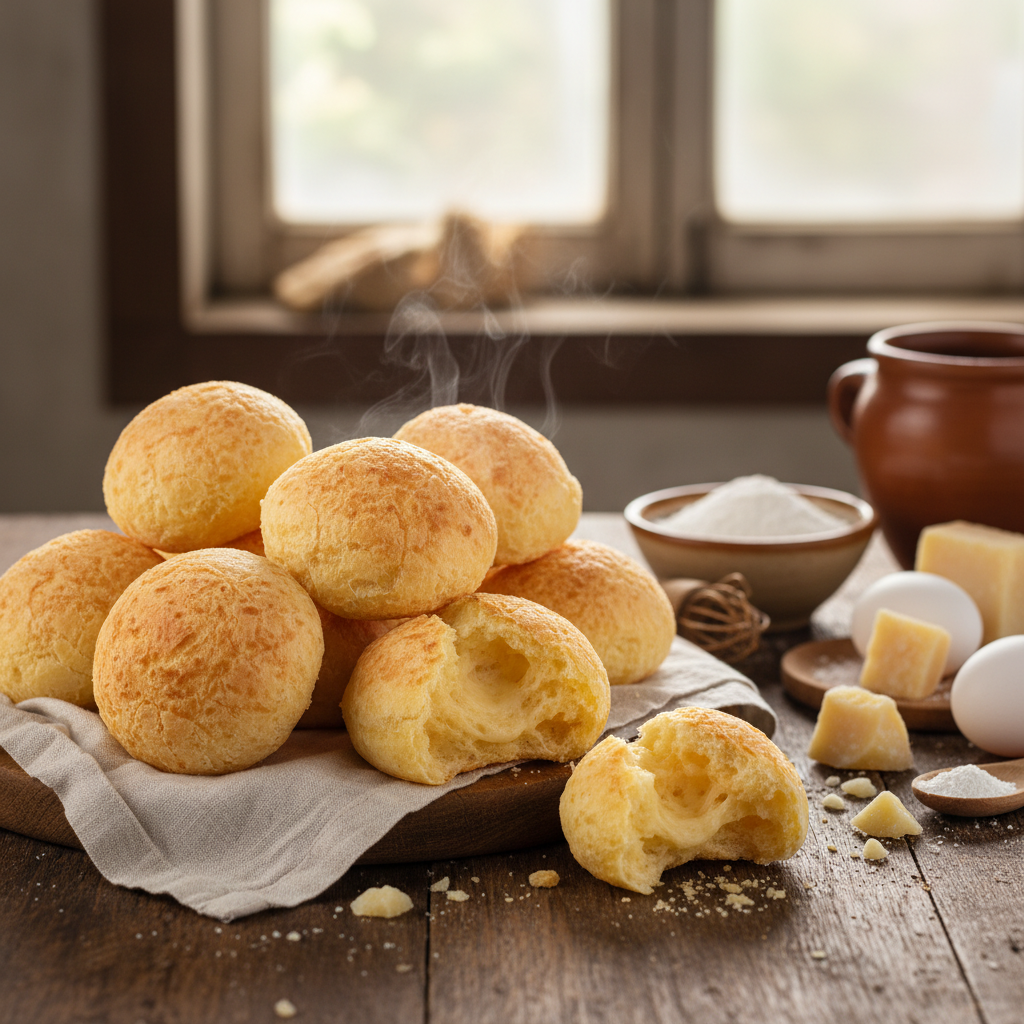 Delicious Pão de Queijo Recipe: Easy & Authentic Brazilian Cheese Bread