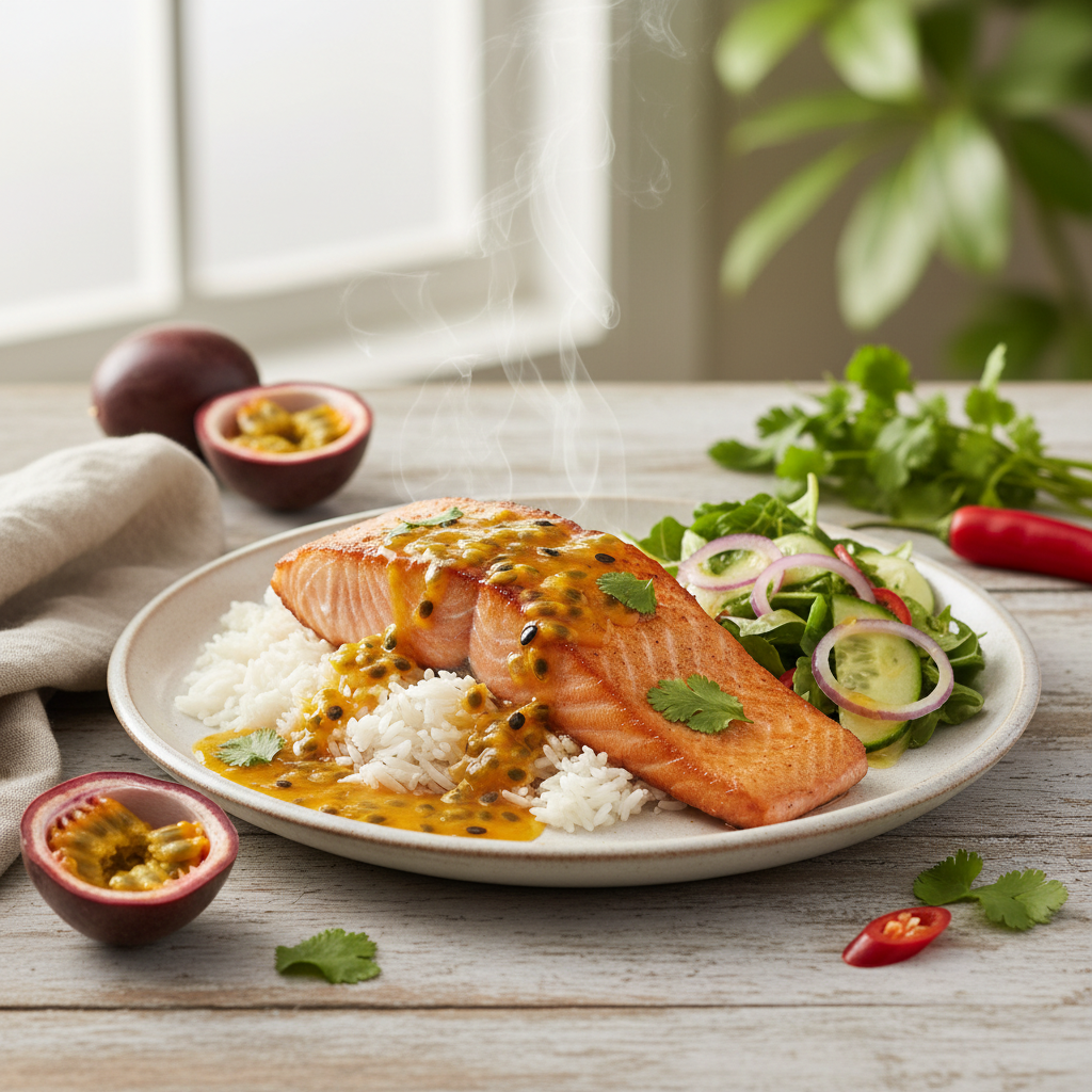 Passion Fruit Salmon: Easy & Refreshing Recipe for Special Dinners