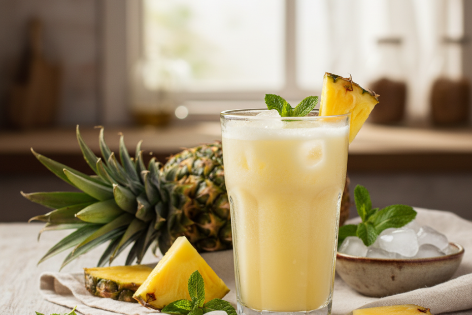 Refreshing Pineapple Drink Recipe: Easy & Delicious