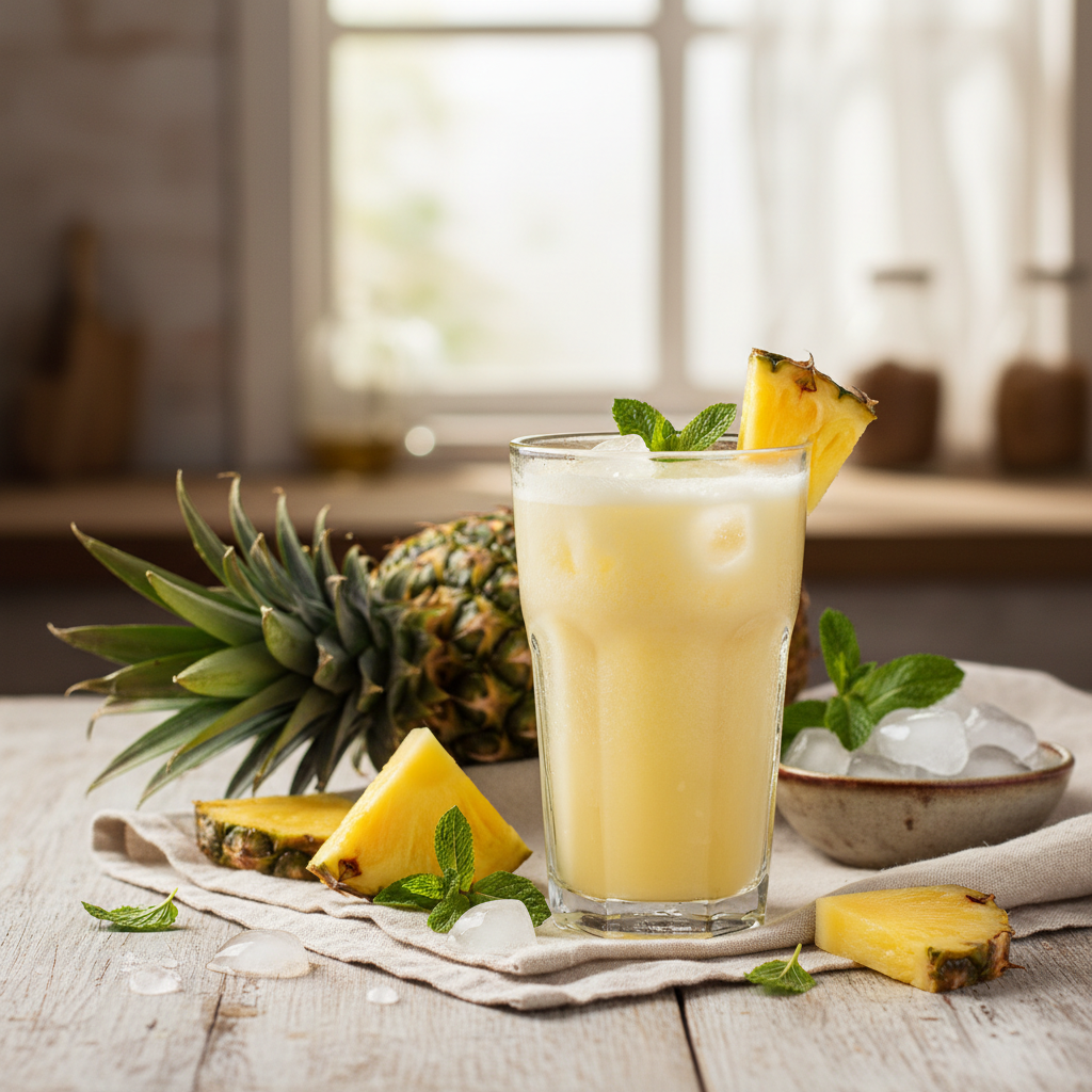 Refreshing Pineapple Drink Recipe: Easy & Delicious
