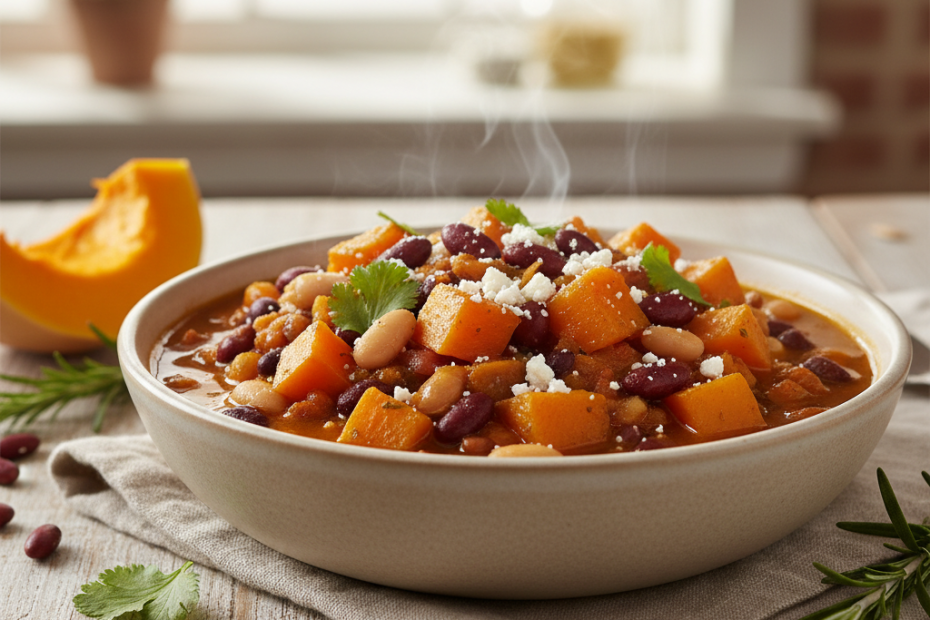 Pumpkin and Bean Stew: A Nutritious & Easy Recipe