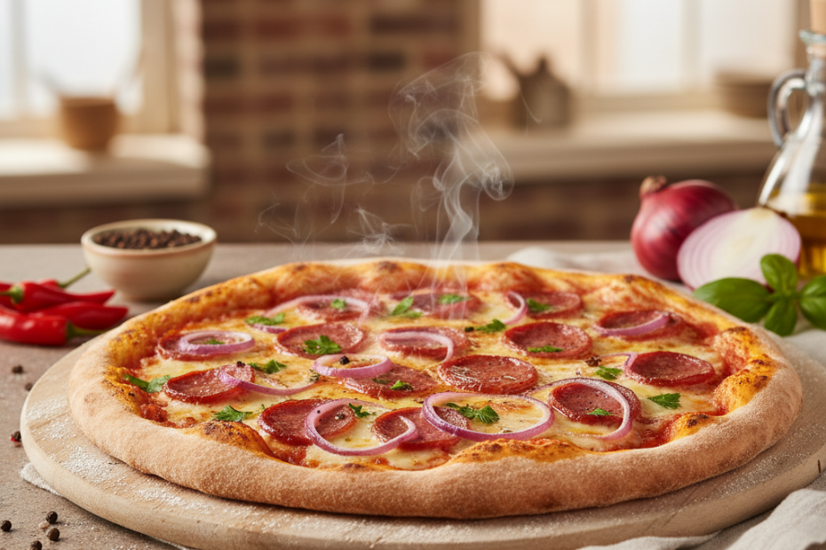 Quick Calabresa Pizza Recipe: Easy & Delicious Homemade Pizza